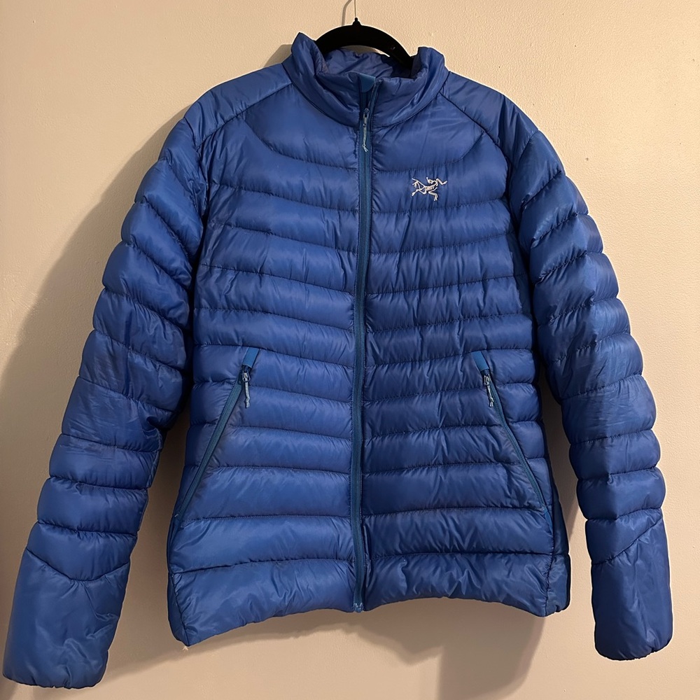 Arc'teryx Vibrant Blue Insulated Down Jacket